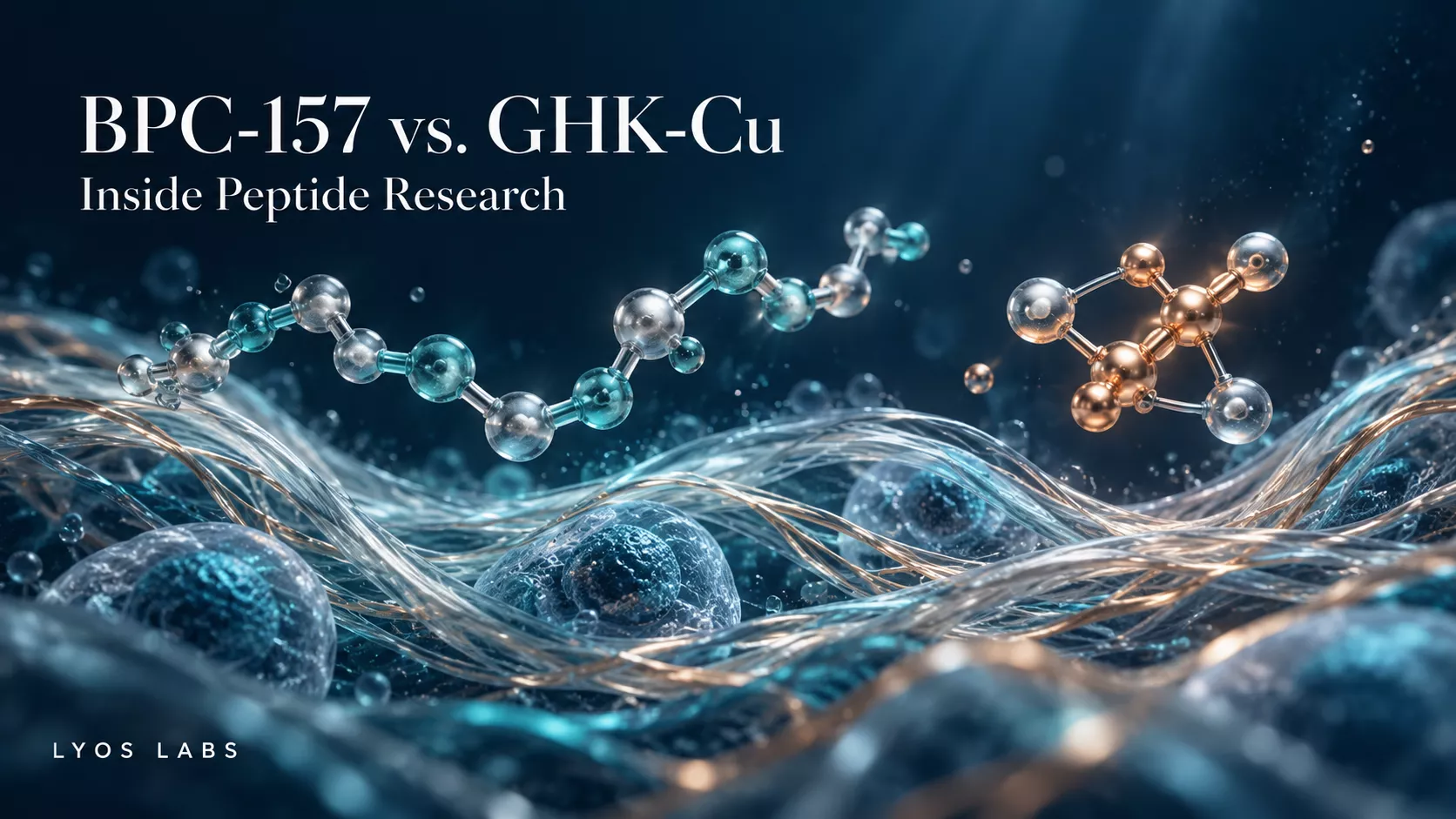 BPC-157 vs. GHK-Cu: Two Different Approaches to Tissue Repair Research